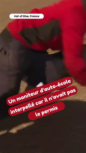 Un moniteur d’auto-école interpellé car il n’avait pas le permis dans le Val-d’Oise. #faitsdivers #actu #autoécole #moniteur #interpellation