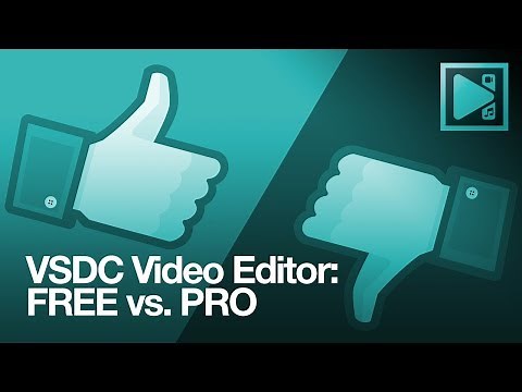 VSDC Video Editor: FREE version vs. PRO version