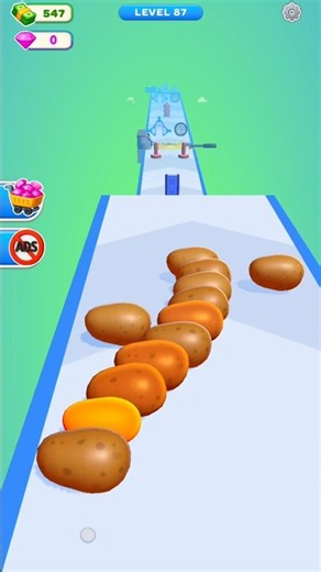 Potato Rush 🥔 | Level 87 | Potato Rush Game #shorts