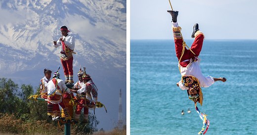 Descubre el origen y el simbolismo de la danza ritual de los voladores de Papantla