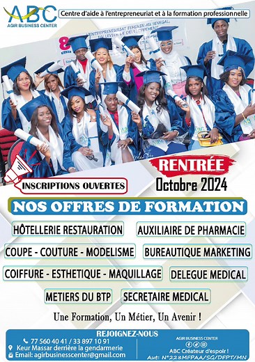 Rentrée d'Octobre 2024 à Agir Business Center