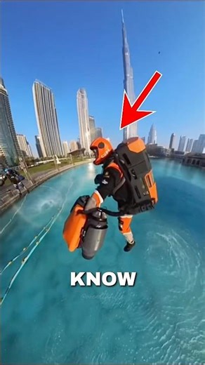 Using a real jetpack 😳🚀