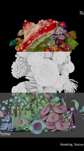 Blender 3d animation, ai vfx breakdown