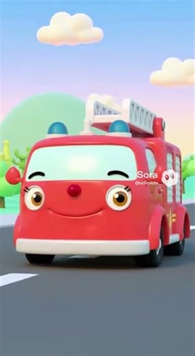 Cute Toy Fire Truck 🚒 | Kids Animation
