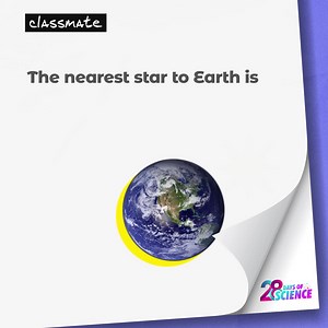 The Proxima Centauri, is a low mass star which is a part of the Centaurus constellation. This star has two exoplanets orbiting it and has intense bursts of magnetic flares. Follow @classmatebyitc for #28DaysofScience to learn something new every day. #28DaysofScience #Classmate #LearnWithClassmate #EnjoyLearning #trivia #science #astronomy #sciencefacts #scienceforkids | Classmate