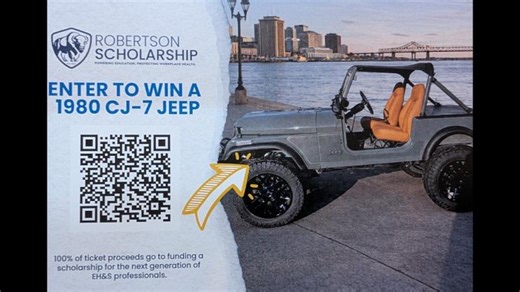 Cajun Classic Cars TV-Robertson Scholarship Jeep Giveaway | Technical Environmental Services, Inc. (TES)