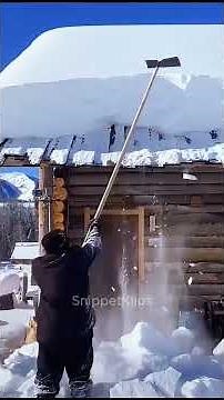 The ULTIMATE Roof Snow Removal Showdown!