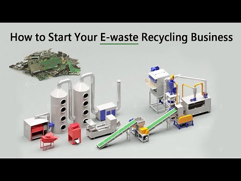 How to Start Your E-waste Recycling Business: PCB Recycling System Overview