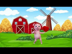 Happy Pig Dance - Fun Kids Song | Family-Friendly Animal Nursery Rhyme"