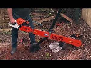 Grind stumps with your Stihl chainsaw