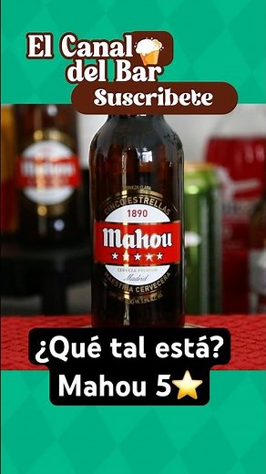 Mahou Cinco Estrellas en Nuestro Ranking Cervecero #cerveza #beer #review #mahou #ranking