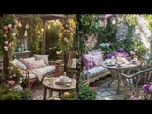 Charming and Compact Small Patio Area Ideas for Every Budget| Cottagecore