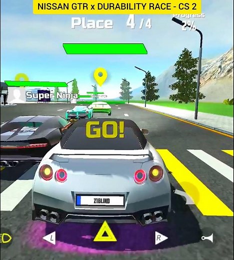 Nissan GTR x Durability Race? Car Simulator 2 #carsimulator2newupdatedownload #carsimulator2 #racing