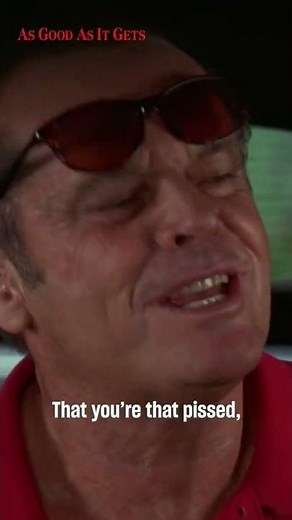 Advice From A Pessimist - As Good As It Gets (Jack Nicholson, Helen Hunt #SHORTS)