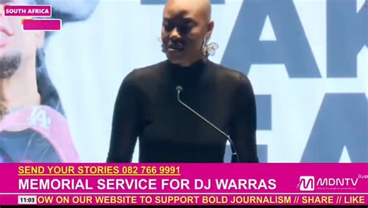 Marvin Cohen became emotional while speaking at DJ Warras’s memorial service, describing him as a close friend and brother of 15 years rather than a colleague. | MDN News
