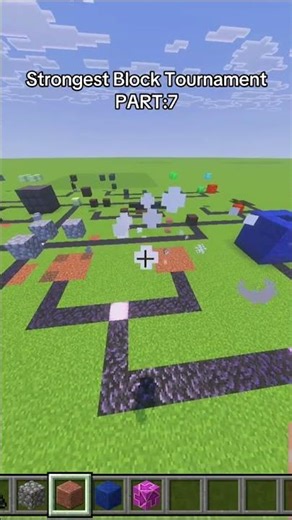 Strongest block tournament #fypシ #memes #minecraft #minecraftshorts