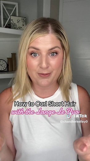 Curling Short Hair with the Le Duo