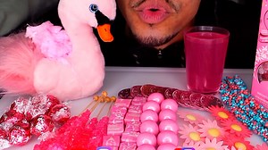 【Jerry】一桌子粉粉嫩嫩的零食_哔哩哔哩_bilibili