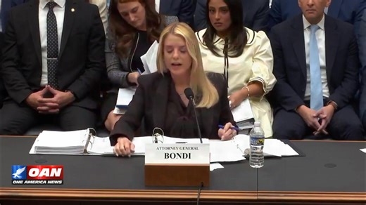Attorney General Pam Bondi calls out Rep. Zoe Lofgren. Watch OAN Live here: https://live.oann.com/home.ktv?utm_source=socials&utm_medium=social media&utm_campaign=fb | One America News Network