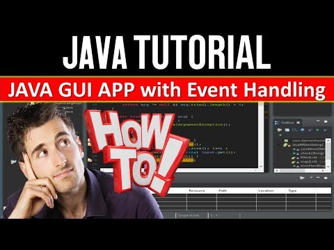 Java GUI Calculation App | Java Swing Example with Event Handling