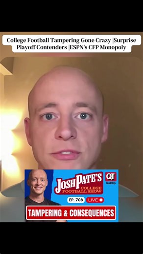 College Football Tampering Gone Crazy |Surprise Playoff Contenders |ESPN's CFP Monopoly #football #collegefootball #NFL #commentary #CFP