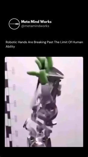 AI | Digital on Instagram: "Robotic hands are redefining what precision and control truly mean. With movements smoother than ever and accuracy beyond human limits, this technology is closing the gap between machines and biology. From delicate tasks to complex manipulation, these mechanical hands show how innovation is reshaping the future of work, medicine, and creativity. It’s not about replacing humans—it’s about extending our abilities and proving that the future is being built, one intellige