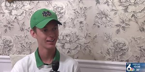 Alleman Tennis star Nicholas Patrick commits to Notre Dame