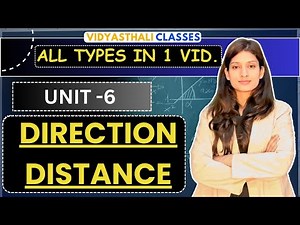 DIRECTION AND DISTANCE | ALL IMPORTANT CONCEPTS IN 1 VIDEO | MUST WATCH VIDEO |