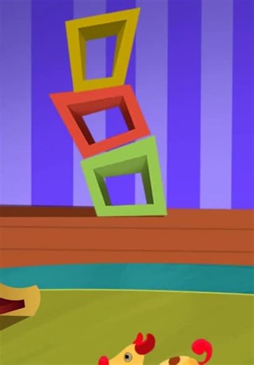 2D Classic Nursery Rhymes S01:E06 - Five Little Babies Playing With Ball Machine