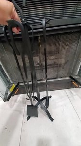 Watch 5-Piece Fireplace Tools Set for Cozy Fires on Amazon Live