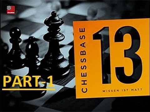 How to use chessbase 13 PART-1