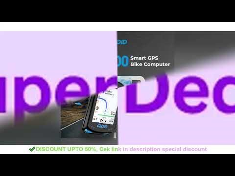 Geoid CC600 Bike Computer Color Screen Smart Navigation GPS Wireless Bicycle Speedometer WIFI ANT+