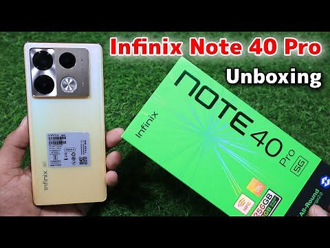 Infinix Note 40 Pro 5g Unboxing And Review || Infinix Note 40 Pro Features And Camera Test ⚡⚡