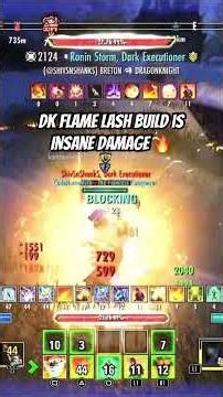 DK Flame Lash Build is Insane Damage! #esopvp #eso #dragonknight