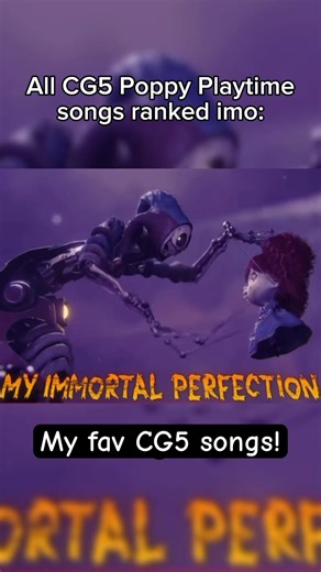 Top 5 CG5 Poppy Playtime songs #poppyplaytime ‪@CG5‬