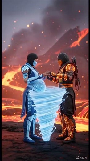 The Legendary Birth of the Fire–Ice Child