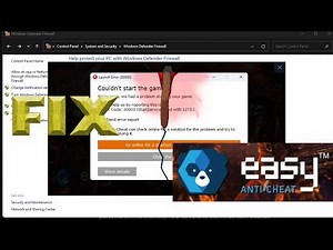 Easy Anticheat Won't Start Fix - Chivalry 2 Startup Fix(Error Code 30005 StartService 1275)
