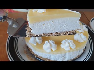 No-Bake Lemon Cheesecake | Easy recipe | 2 Servings