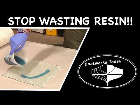 HOW MUCH POLY OR EPOXY RESIN DOES YOUR FIBERGLASS LAYUP NEED?