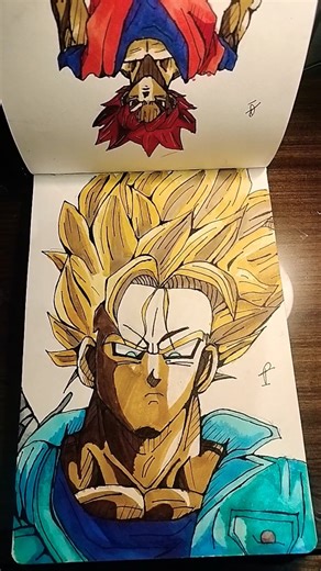 how to draw future trunks