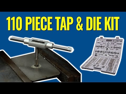 EVERYTHING You Need to Fix Damaged Threads and Bolt Holes - 110 Piece Tap and Die Kit