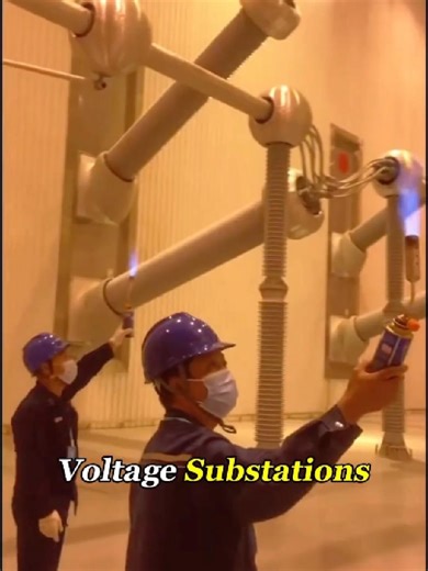 The Most Dangerous Inspection Job #electricity #engineering #highvoltage #Knowledge