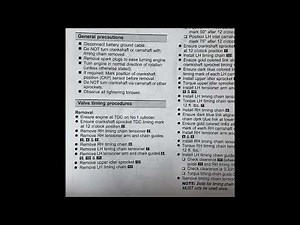 Subaru 3.0 l Engine, timing chain installation/ diagram.make sure read instructions first, helps.