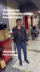 3.4K views · 18 reactions | Kspp velocity stacks soundcheck!!! | Gino Chu | Facebook