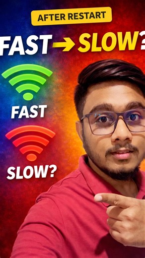 Wi-Fi Works After Restart… Then Slows Again?