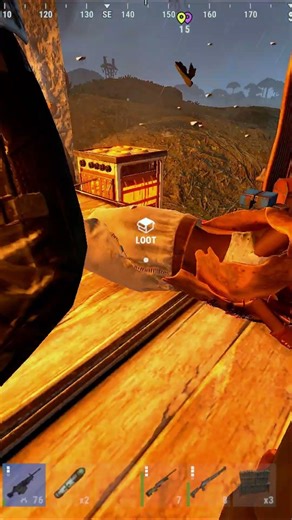 my fastest heli take and best loot #rust #rustgame #gaming #rustclips #games #funny #shorts #viral