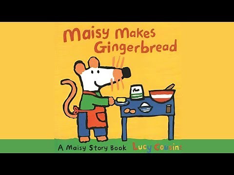 Maisy Makes Gingerbread | Fun Baking Story for Kids | Read Aloud | Edu Kids 🍪👩‍🍳🐭