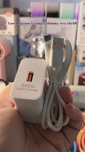 120W Watts &3in1 super fast charger for USB Android Type C micro with adaptor cable Charging Connector Cellphone Smartphone Mobile Electronic zigzag fast cable android charger fast charger android charger chargers Device phone phone charger 2 lightning