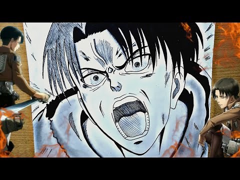 How To Draw Levi Ackerman Easy Step By Step