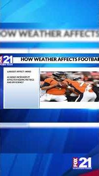 Will Weather Decide the AFC Championship?